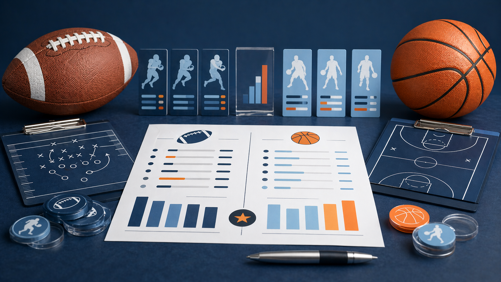 Illustration representing the Fantasy Points Calculator.