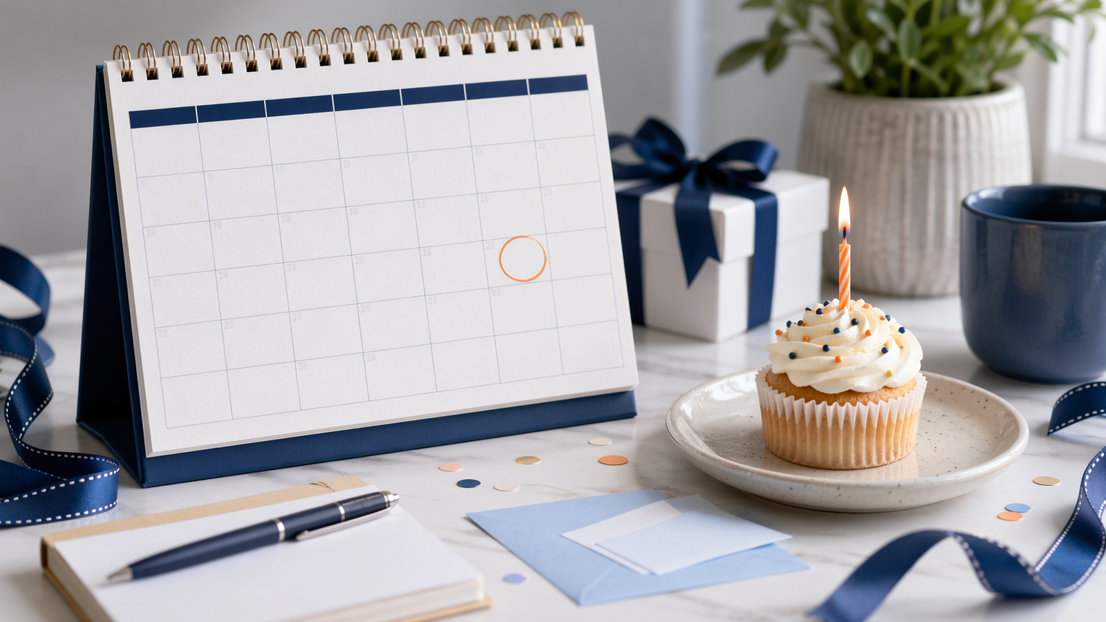 Illustration representing the Half Birthday Calculator.