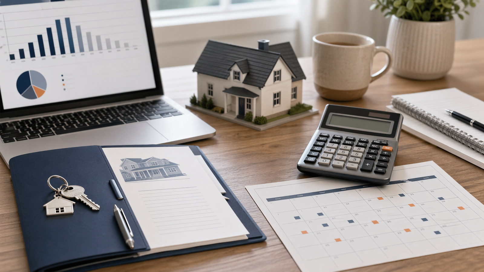 Illustration representing the Mortgage Payoff Calculator.